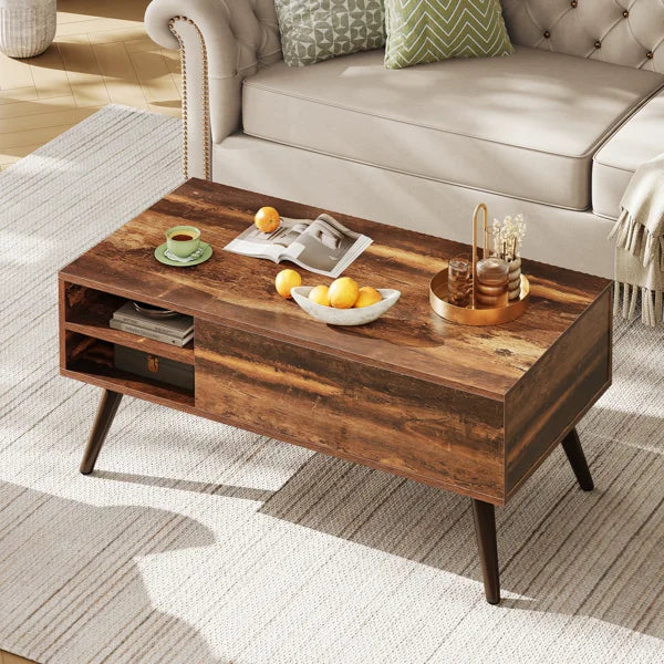 Eoghan Modern Lift-Top Coffee Table with Storage Compartment